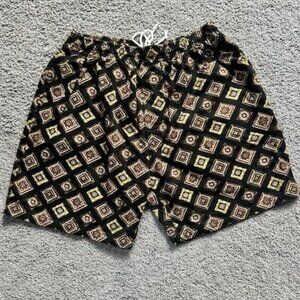 Vintage Trimitive Soft Cotton Shorts - XL - Pockets & Drawstring - VGUC
